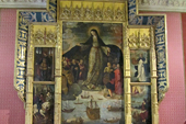 Alejo Fernández. Virgen del Buen Aire. 1535. Reales Alcázares. Sevilla.