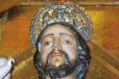 Aureola. Potosí (Perú). Parroquia de San Pedro Apóstol. Huelva.