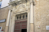 Puerta del Palacio de los Marqueses de Recaño. Cádiz.