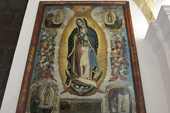 Antonio Torres. Virgen de Guadalupe. 1730. México. Basílica de Nuestra Señora de la Caridad. Sanlúcar de Barrameda (Cádiz).