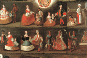 Luis de Mena. Castas. México. Siglo XVIII.